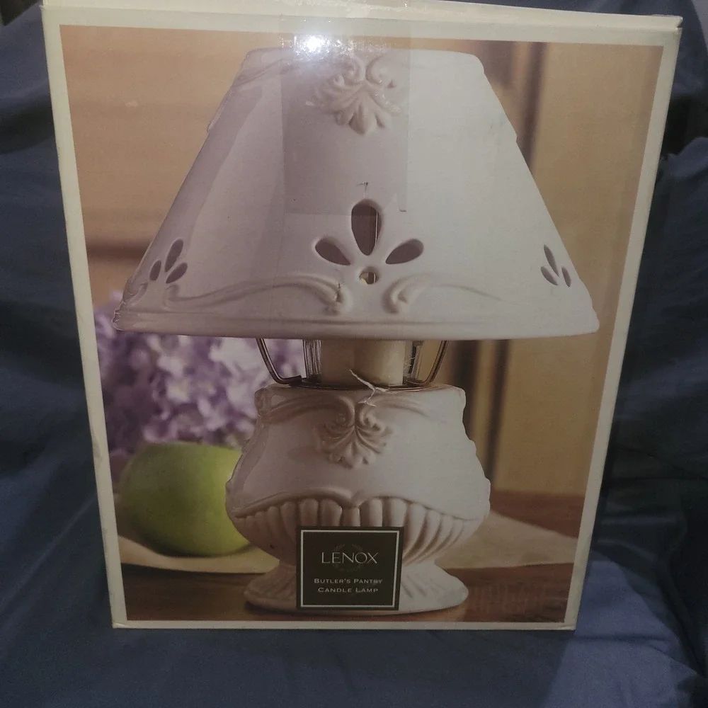 Lenox white filigree